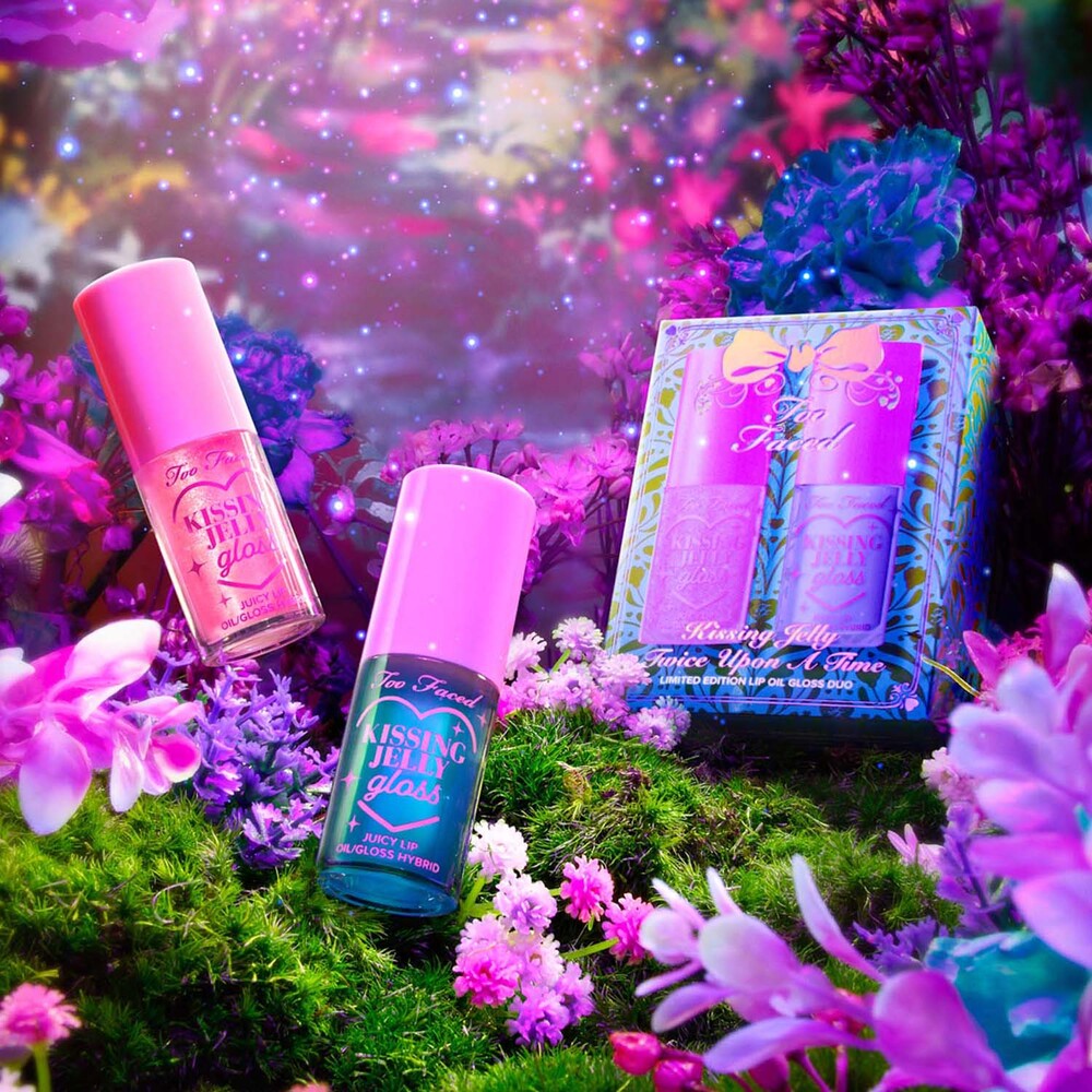 SET EDICIÓN ESPECIAL KISSING JELLY GLOSS TWICE UPON A TIME - KISSING JELLY DUO (SET DE MAQUILLAJE)